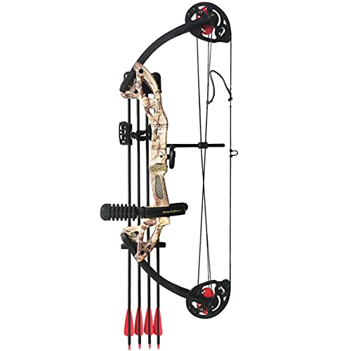 image for PANDARUS Compound Bow for Youth and Beginner 19”-28” Draw Length,1
