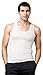 VIP Bonus Men's Cotton Tank Top Undershirt, Sleeveless Athletic A-Shirt,(90 cm) White, Pack of 6