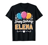 Feliz cumpleaños Elena Camiseta