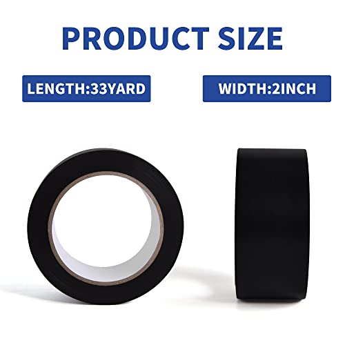 Tapebear WC15-F Corrosion Protection Pipe Tape, Wrap Pipe Tape For Drain Pipe, Metal Electrical Outdoor Underground Pipe, Waterproof Pvc Black Tape thumb #5