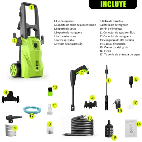 Hidrolavadora Truper 2000 PSI 21 Imagen adicional
