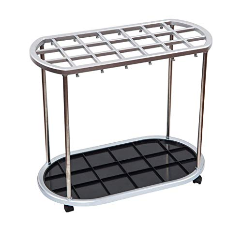 Support de rangement porte-parapluie intérieur 21 trous stable - 2