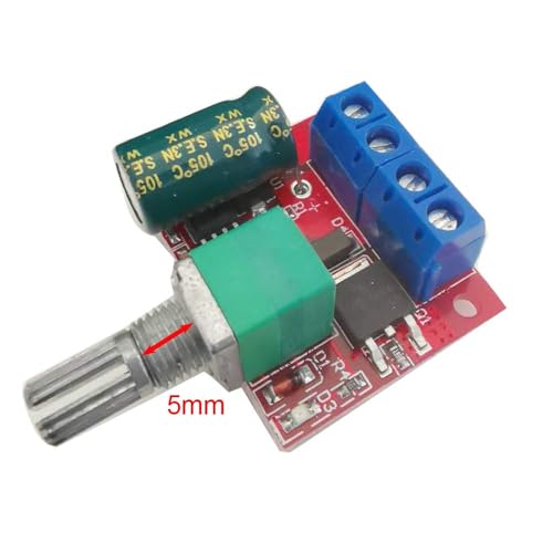 Image of 3-Pack PWM DC Motor Speed Regulator Controllers for 3V 6V 12V 24V 35V Mini Style Speed Control - Ideal for Rduino Projects