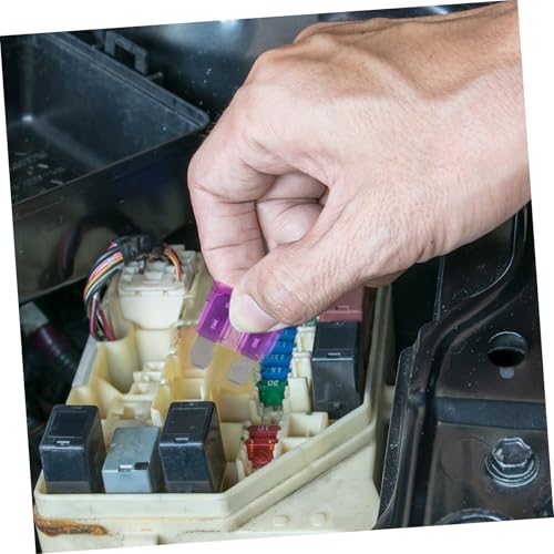 Kit de fusibles automotrices Zerodeko, 100 piezas, con probador de voltaje, para autos, camiones y embarcaciones miniatura 6