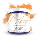 L-Theanine Powder 125 Grams | Promotes Relaxation | Supports Healthy Stress Levels + Sleep Cycles | Promotes Cognitive Function + Focus | Amino Acid Supplement