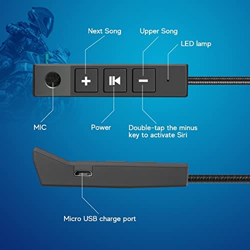 Maxto BT-11 Motorcycle Helmet Bluetooth Headset Outdoor Headset Hands-Free Speaker Bluetooth 5.3 Edr Wireless Motorcycle Headset Automatic Anwser Motorcycle Headset High Sound Quality Headphone thumb #4