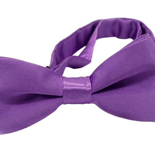 4x Children's Bow Tie Tuxedo Pre Tied Neckwear Adjustable for Celebrations And Events4