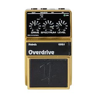 Natural overdrive effect pedal Vintage sound from the golden era Limited edition (numbered) Special gift box Special gold colour - metal housing Controls for drive, spectrum and level Adjustable bass cut knob Remote control port for optional foot but...