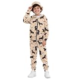 Psaytomey Boys Girls 2 Piece Tracksuit Black Dachshund Athletic Sweatsuits Sets Full Zip Hooded Sweatshirt and Jogger Sweatpants Clothing Sets for Kid Fall Fashion