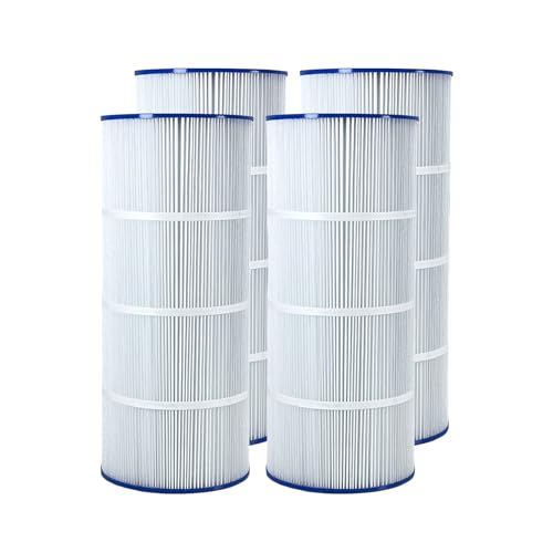 Zkaybb Pool Filter Compatible with Hayward C4030,C4020,C4025,Unicel C-7488,PA106-PAK4,FC-1226,CX880XRE,Ultral-A1,FC-6430,106Sq. ft,4Packs