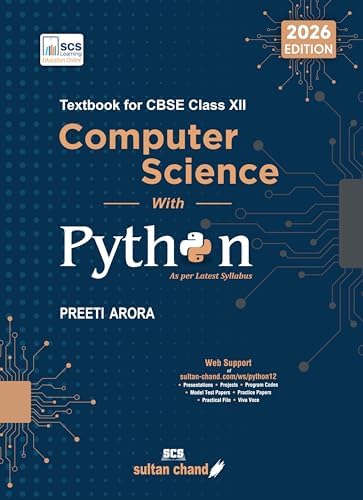 Computer Science with Python (2026-27 Session): Textbook for CBSE ...