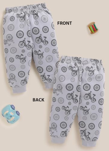 Image of LuvLap Baby Boys & Girls 100% Cotton Pyjama Pack of 4