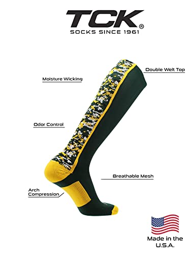 Image of TCK Digital Camo OTC Socks for Youth & Adults - High Performance Team Athletic Socks for Baseball, Football & Lacrosse, USA