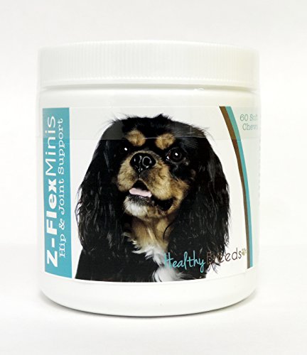 Healthy Breeds Cavalier King Charles Spaniel Z-Flex Minis Hip and Joint Support Soft Chews 60 Count