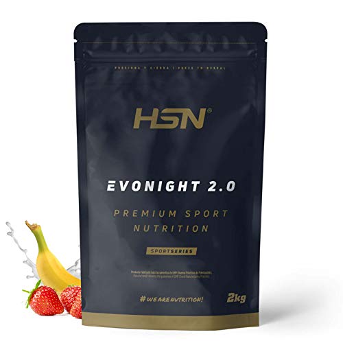 HSN-Evonight-20-Fresa-y-Platano-2Kg-67-Tomas-por-Envase-Batido-de-Proteinas-para-Antes-de-Dormir-Whey-Leche-Albumina-de-Huevo-Vegetariano-Sin-Gluten-ni-Soja