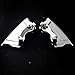 Chrome Spark Plug Covers For Harley Touring M8 Street Glide Road King FLHX FLHR 2017-2023