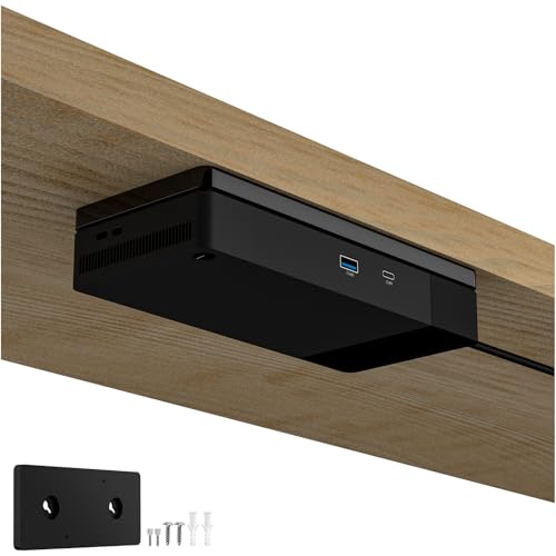 Support acrylique noir haut de gamme pour stations Dell WD19S WD19TBS WD22TB4