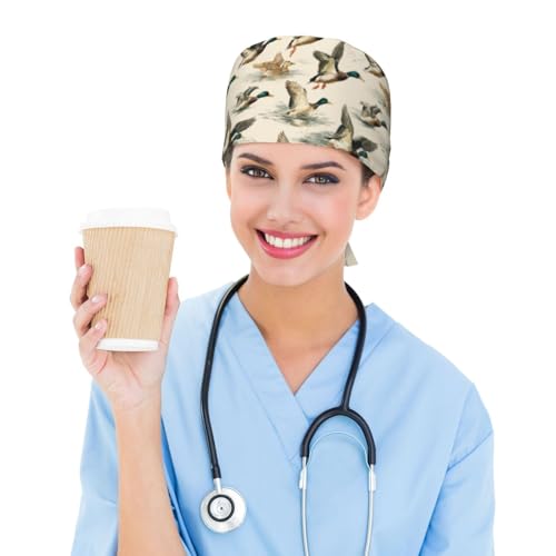 Image of Working Cap Scrub Cap with Sweatband