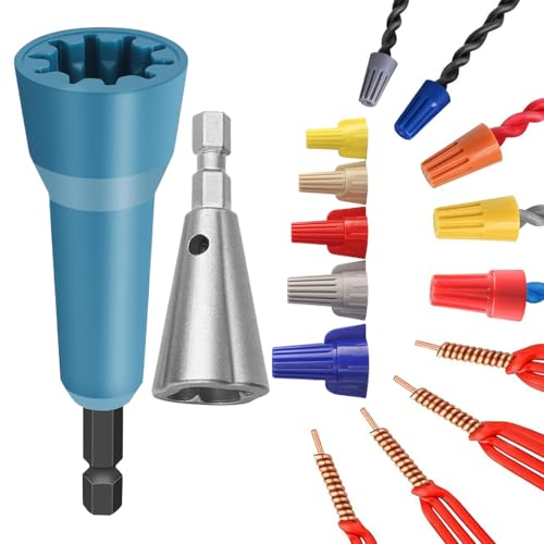 Herramienta De Pelado De Alambres Para Taladro - Accesorio De Taladro Para Pelacables - Conector De Pelado Para Automoción Mejora Doméstica Electricista Electrónico