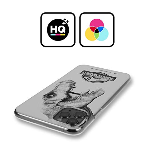 Head Case Designs Officially Licensed Jurassic World Fallen Kingdom T-Rex Logo Soft Gel Case Compatible With Apple Iphone Xs Max #TOP1