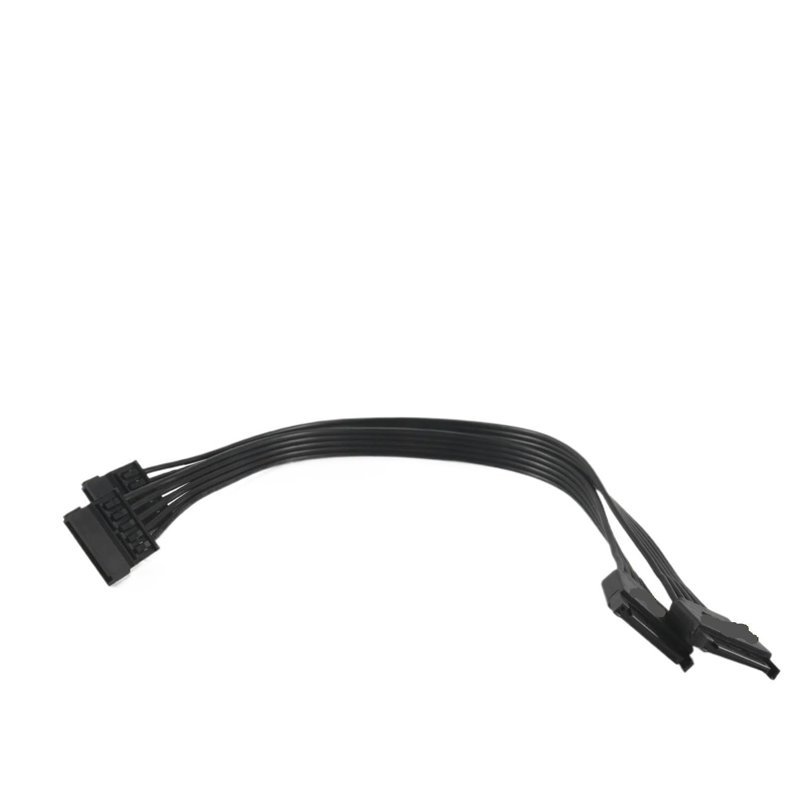 Generico Cavo di prolunga C9‑SATA da 15 pin 30 cm for HDD SSD