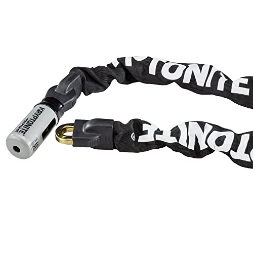 Image of Kryptonite Kryptolok 915 Bike Chain Lock, 5 Feet Long Heavy Duty Anti-Theft Sold Secure Gold Bicycle Chain Lock with Keys for Bike, Motorcycle, Scooter, Bicycle, Door, Gate, Fence | chain-bike-locks