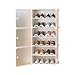 KLOVA 4/6/8 warstw stojak na buty szafka przechowywanie DIY montaż półka szafa pyłoszczelny prosty organizer na buty