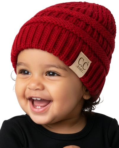 Funky Junque Baby Winter Hat – Cute Newborn Beanie, Infant G