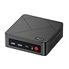 AS1 Ryzen 5 Mini PC Dual LAN, 16GB RAM 512GB PCIe SSD Mini escritorio, USB-C/HDMI/DP/Wi-Fi 5/BT 5.0, oficina, hogar