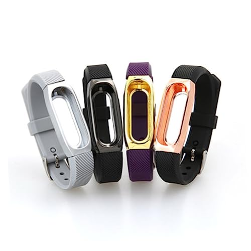 Artibetter 3 Pecas bandas de relógio inteligentes pulseira Moda alça estrutura de metal