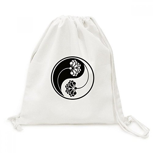 Sac de voyage en toile bouddhiste yin-yang pour vos sorties