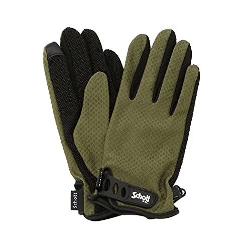 [Schott NYC] [ショット] グローブ SCT-SUMMER GLOVE メンズ M 075 OLIVE