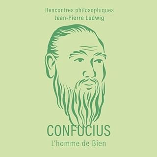 Page de couverture de Confucius, l'homme de bien