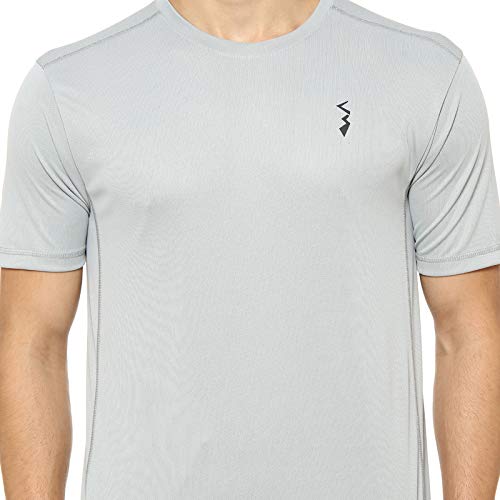 Image of CAHOOT Men's Activewear T-Shirt for Casual Wear | Crew Neck | Short Sleeve | Pull On Closure | Jersey T-Shirt Crafted with Comfort Fit for Everyday Wear
