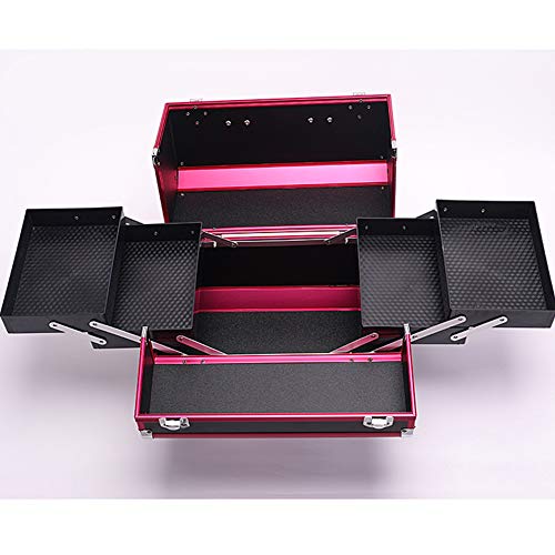 Kosmetikkoffer, Make-up Koffer, Schminkkoffer, Beauty Case, Aufbewahrung für Make up, Nagellack – Bild 3