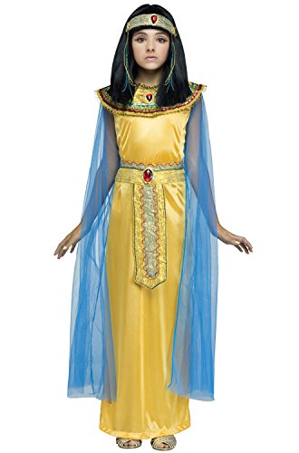Disfraz Cleopatra Dorado para Niñas miniatura 1