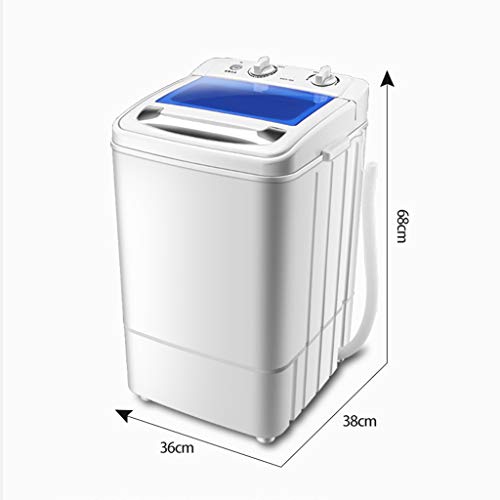 Dand Mini-wasmachine, campingwasmachine, compacte was- en centrifugeset, capaciteit 7.0 kg, 500 W, geluidsarm, voor singles, studentenhuishouding, camper - Image 7