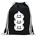Kiwistar Vase Fun Sac à Dos Sport Sac de Remise en Forme Gymbag Shopping Coton avec Cordon