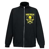Frei.Wild - Rivalen & Rebellen/Skull Sweatjacke, Farbe: Schwarz, Größe: XL