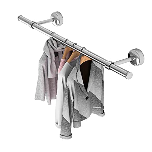Barre de penderie murale pour un dressing organisé et un gain de place dans votre chambre