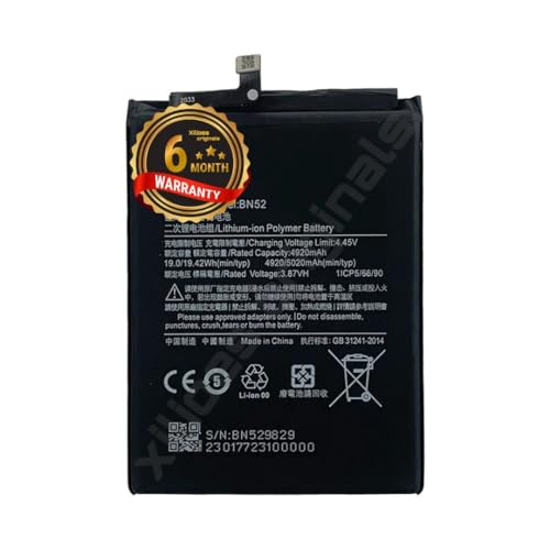 Image of BN52 Battery for Redmi Note 9 pro M2003J6B2G / M2003JA6A11 / M2003J6A1G Battery with 6 Month Warranty** (B263)
