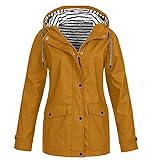 Damen Regenjacke Wasserdicht Atmungsaktiv Outdoorjacke Regenmantel,Winddicht Regenjacke Damen Kapuze Herren Mantel Kapuzejacke Leicht Sportjacke Regenparka Kinder Jungen Jacket Coat Mantel Hot