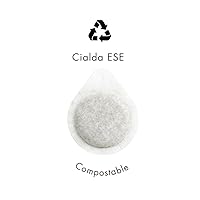 Vista 8 de Miscela d'Oro Single Shot Espresso Cremoso Ground Pods, paquete de 150