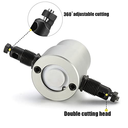 Outil de coupe perceuse pour modification plaque tôle fer grignoteuse