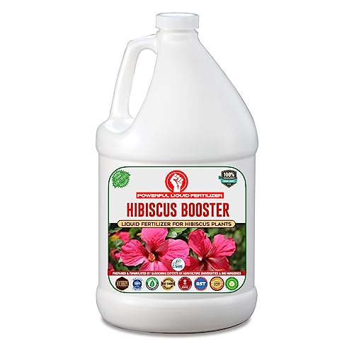 Image of Erwon Hibiscus Booster, Premium Essential Powerful Liquid Fertilizer for the Best Growth of Hibiscus Plants with Flowering Nutrients and Charged Micro-organism (500 ml)
