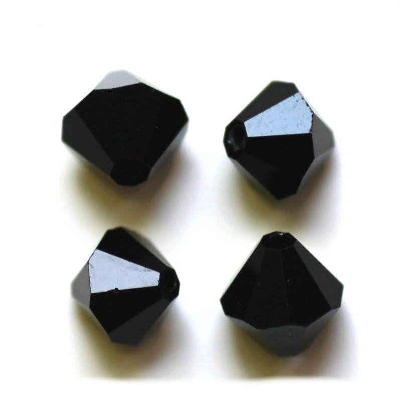 600 Cuentas de Cristal de 3 a 10 mm 3A, Cuentas de Cristal facetadas, Cuentas de Cristal bicono, Cuentas de Cortina para niñas y Mujeres, Collar de Bricolaje, fabricación de Joyas
