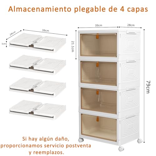 Consejos para Comprar Cajoneras de Plastico para Ropa más recomendados. 14 Cajoneras de Plastico para Ropa marca RONSXY (2)