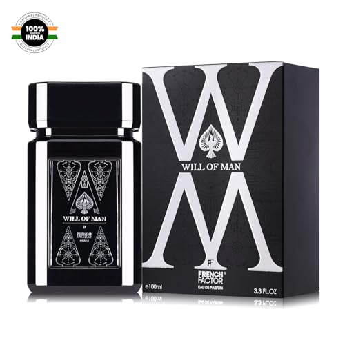 Image of The French Factor Liquid Will Of Man Party Perfume For Men Long Lasting Luxury Edp With Oud Fragrance Gift For Boys Made In India (Pack Of 1, 100Ml)