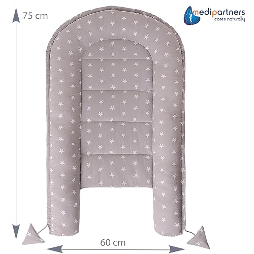 Medi Partners Katzenbett Hundebett 75x60x10cm Katzenschlafplatz Kleine Mittelgroße Hunde Kissen Kuschelbett Katzen Nest