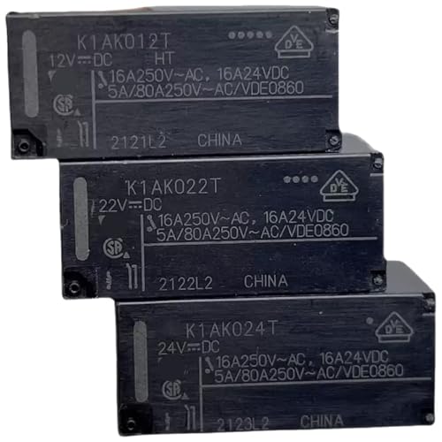 Relais K1AK022T 22V CC pour remplacer un commutateur défectueux 16A 6 broches